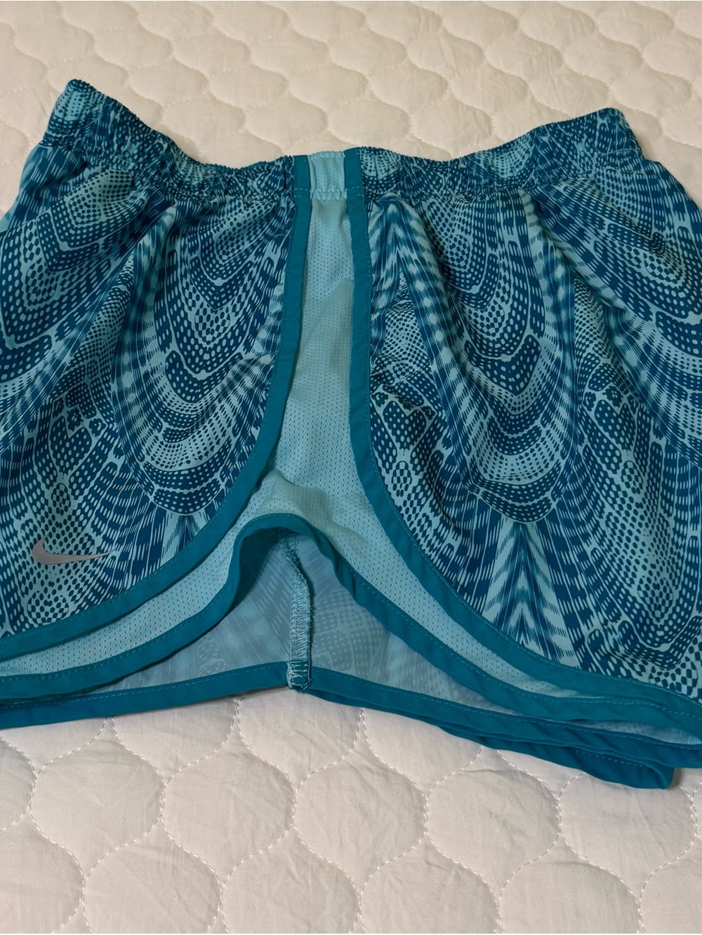 Nike Women’s Teal Tempo Athletic Shorts